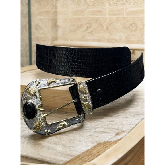 Alexis Kirk | Accessories | Alexis Kirk Black Reptile  display picture 1